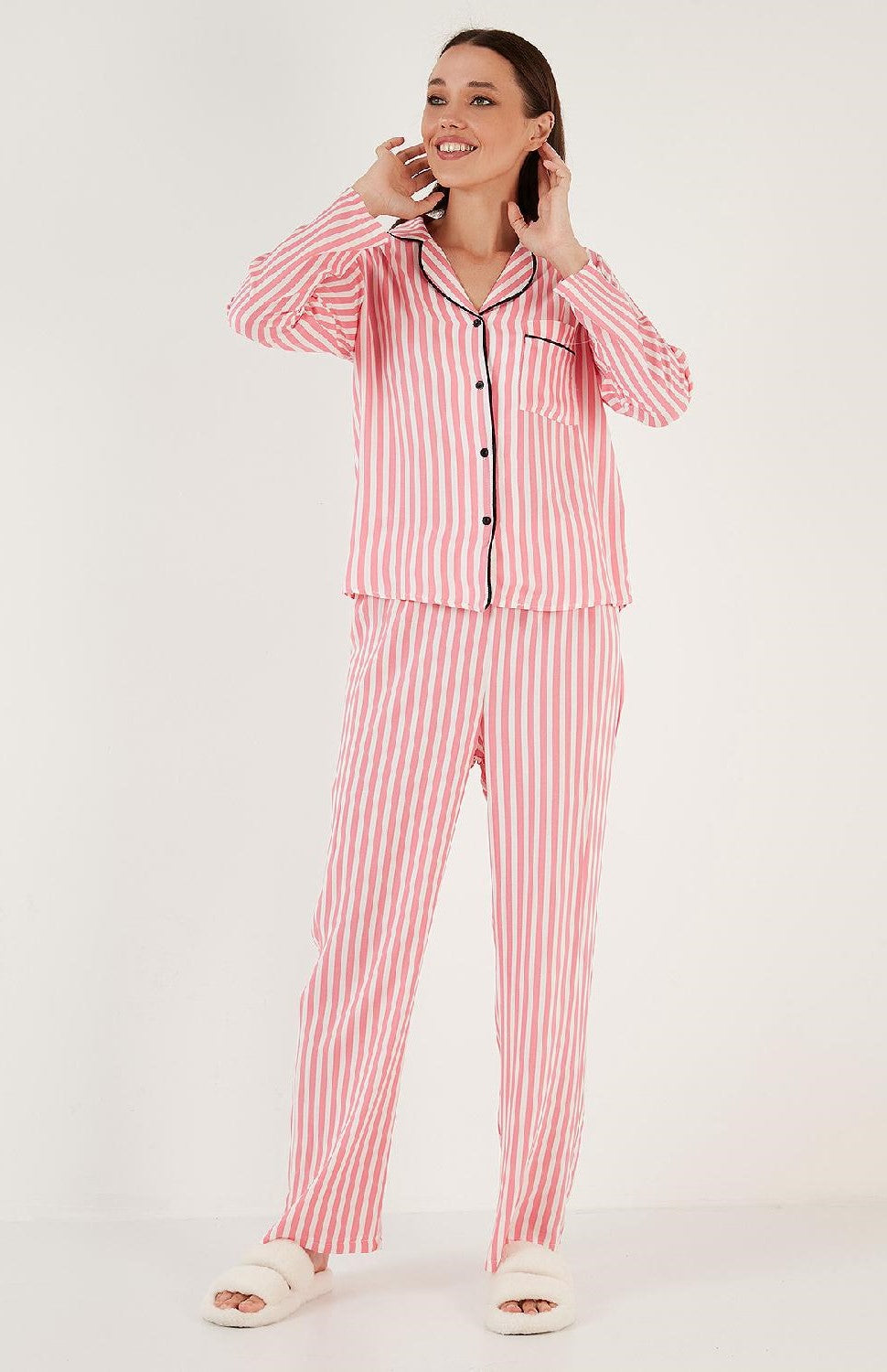 CozyLoom: Pink Pajama Set